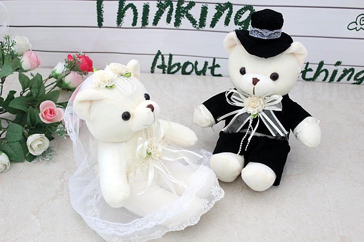 Bride and Groom Wedding Couple Stuff Toys ( 35cm )