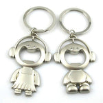 Bottle Opener Couple Key Chain