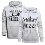 KING QUEEN Crown Couple Sweatshirt
