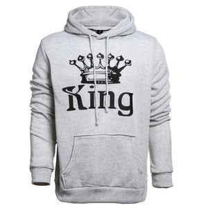 KING QUEEN Crown Couple Sweatshirt