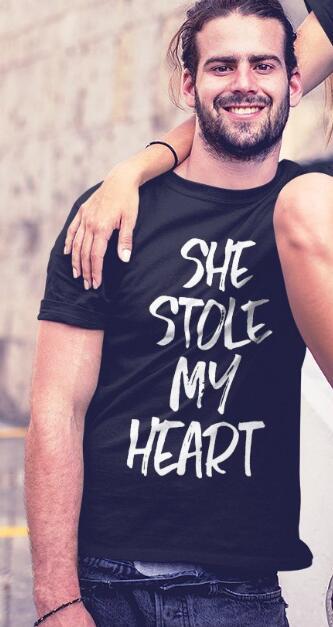 She Stole My Heart ...And I'm Keeping It Couples Shirt
