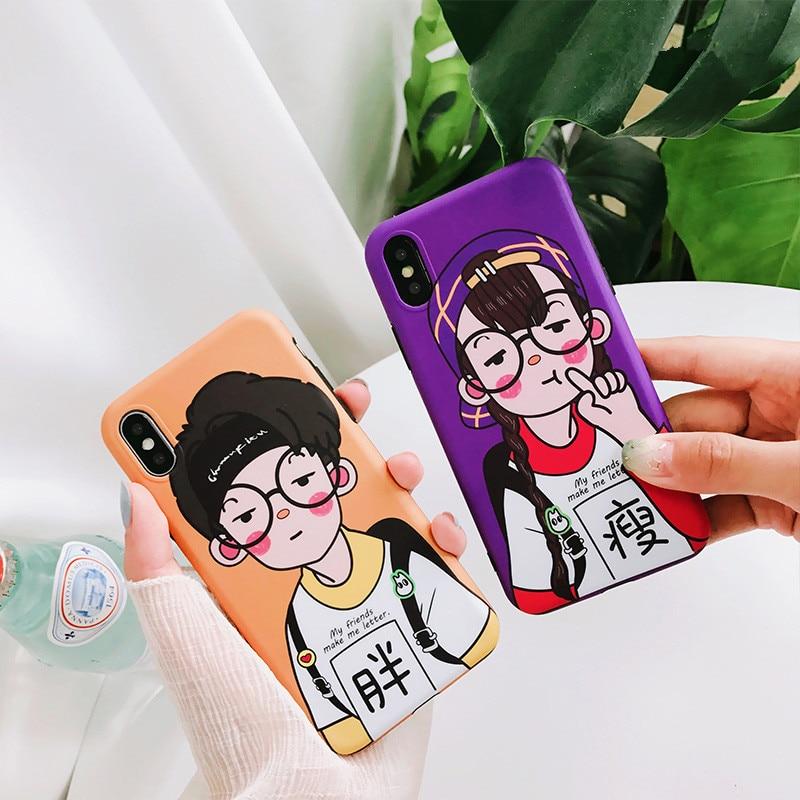 Kawaii Anime Couple Phone Case