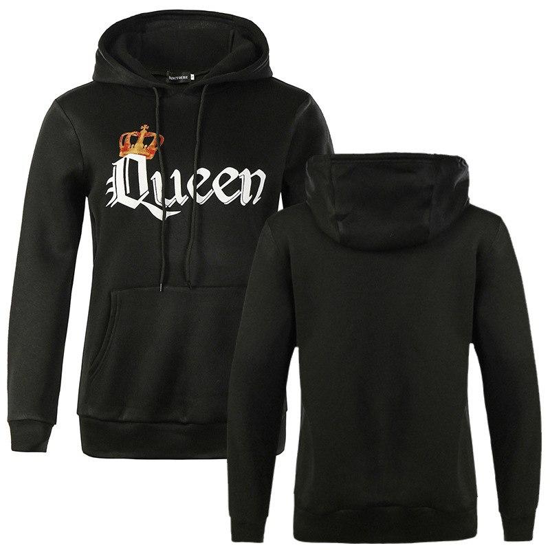 Gold Crown QUEEN KING Couple Sweater