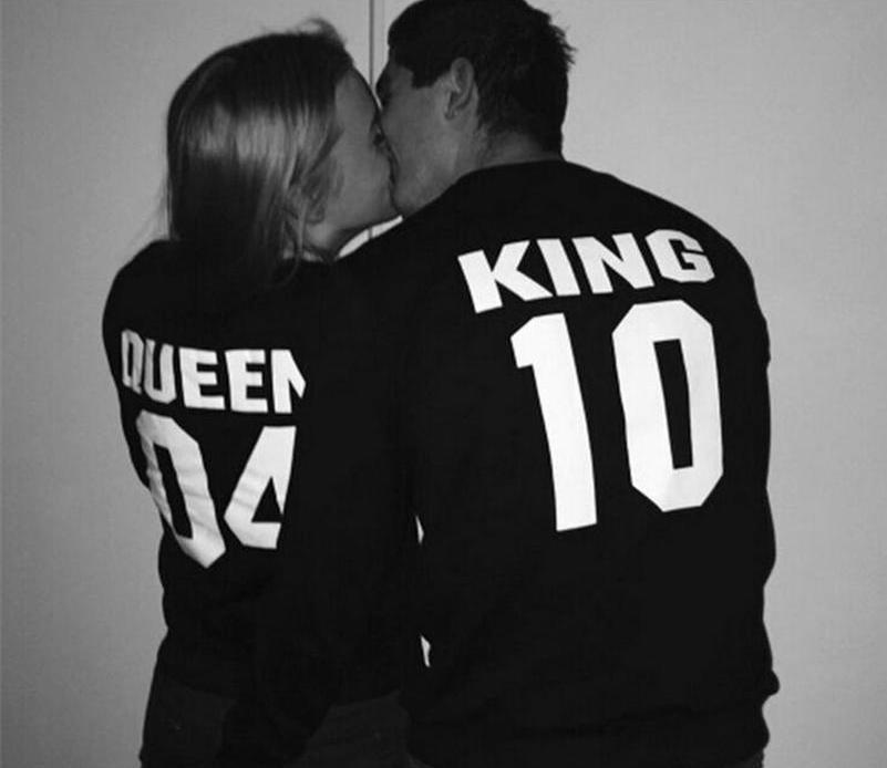 King 10 Queen 04 Couple Sweatshirt