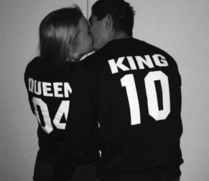 King 10 Queen 04 Couple Sweatshirt