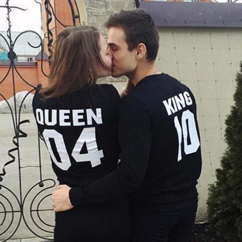 King 10 Queen 04 Couple Sweatshirt