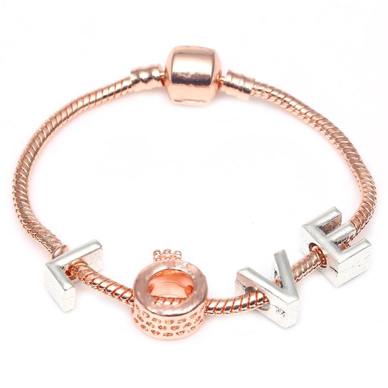 LOVE Charm Bracelet