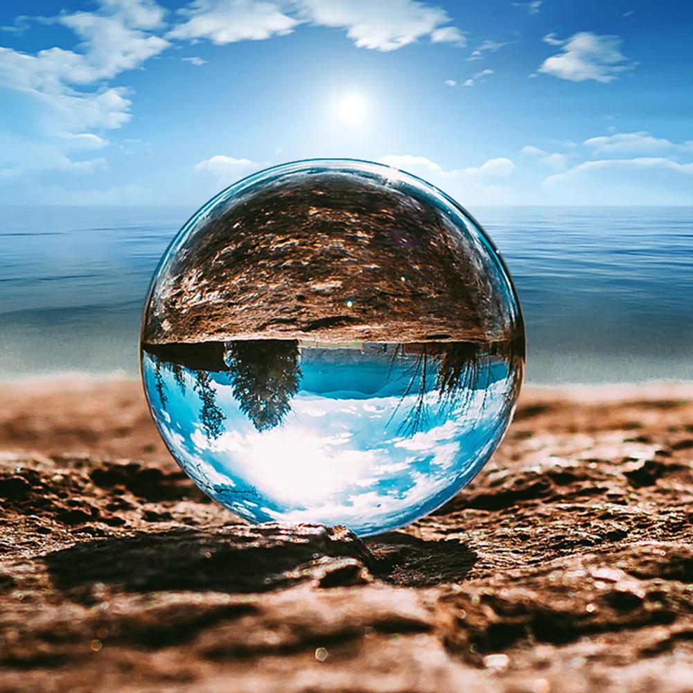 Crystal Glass Lens Ball With Stand for Awesome Photography