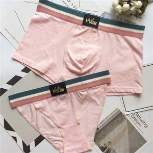 2 pcs/set Hot Sale Pastel Couple Underwear – CouplesEstore
