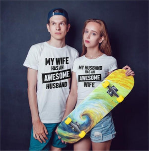 Awesome Husband & Wife Shirts