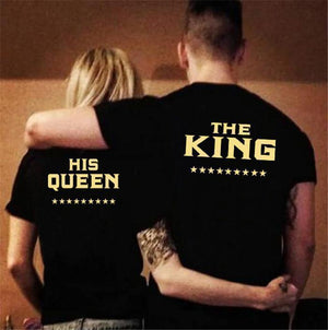 Black King & Queen Shirts - Valentine's Day Special
